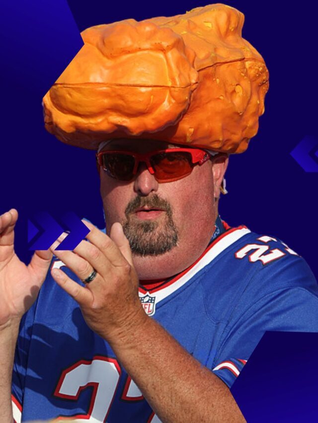 buffalo bills chicken wing hat Why do you have this hat on