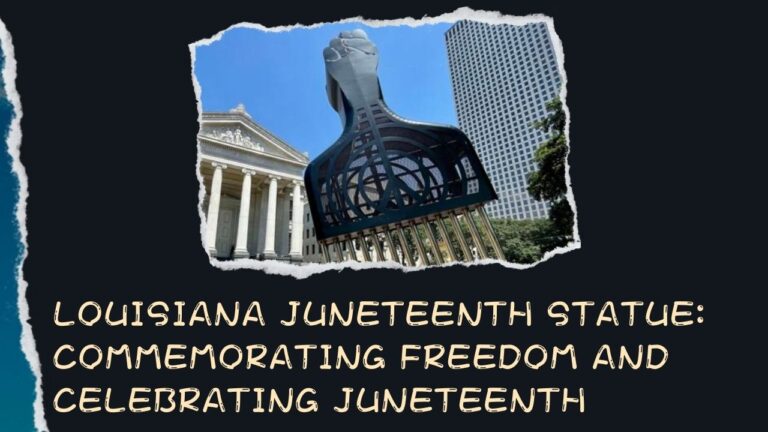 Louisiana Juneteenth Statue