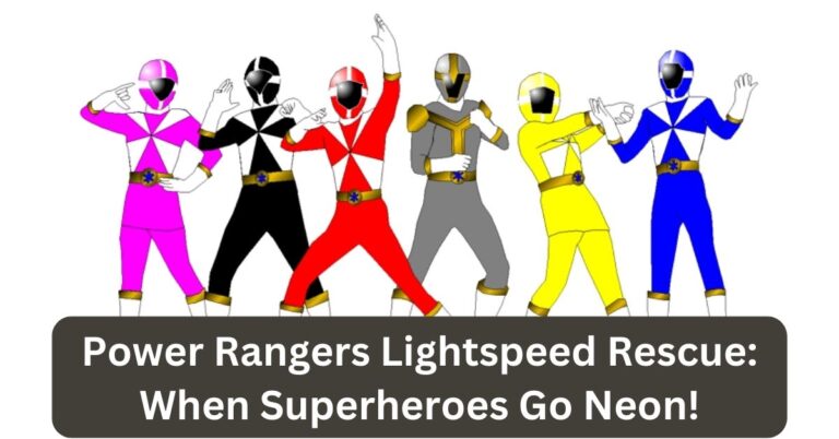 Power Rangers Lightspeed Rescue: When Superheroes Go Neon!