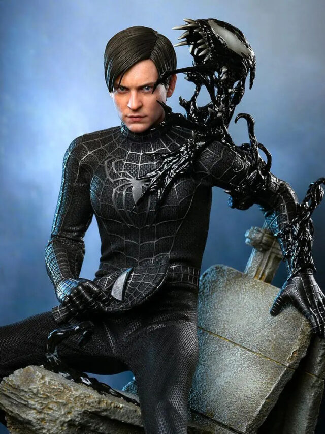 Hot Toys Unveils Stunning Spider-Man 3 Black Suit Figure